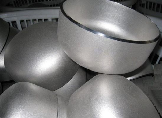 درپوش لوله فولادی جوش خورده از جنس استنلس استیل مشکی گالوانیزه ASTM A182 F304