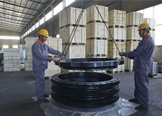فلنج لوله 4 اینچ AWWA C207-07 کلاس B A105 Q235 تا فلنج کلاس 84 اینچ