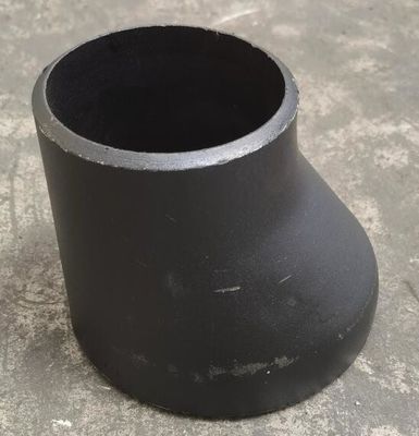 ISO PED ASME B16.9 CON ECC کاهش دهنده لوله های فولادی SCH40 A234 WPB رنگ سیاه
