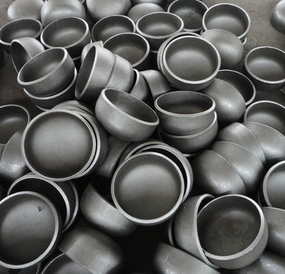 STD SCH40 SCH80 SCH160 درپوش جوش داده شده با ته رنگ مشکی رنگ ASME B16.9