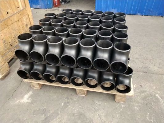 A105N WP316L WP304 سیاه و سفید جوش داده شده لوله های جوش داده شده ته لوله بدون درز