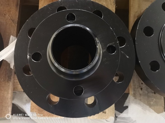 رنگ مشکی فلنج لوله رزوه ای Wn 150 پوندی Dn200 Asme A105n