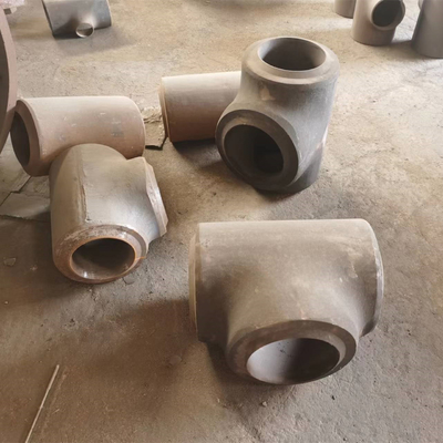 راه حل لوله کشی بُت ولد Reducing Tee Pipe Fitting Din En 10253 برای کاربردهای نفتی