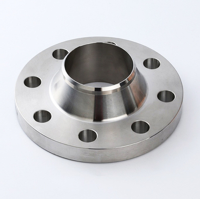 BS 4504 PN25 فلنج گردن جوش فولاد کربن برای سیستم های لوله کشی صنعتی
