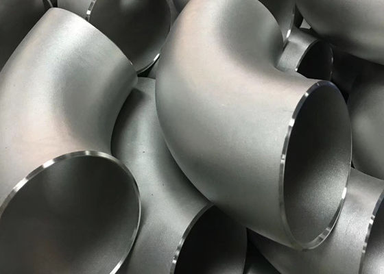 45 90 180 درجه لوله فولادی آرنج SCH40 SCH80 SCH160 خم بدون درز جوش داده شده سیاه و سفید