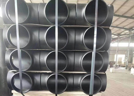 45 90 180 درجه لوله فولادی آرنج SCH40 SCH80 SCH160 خم بدون درز جوش داده شده سیاه و سفید