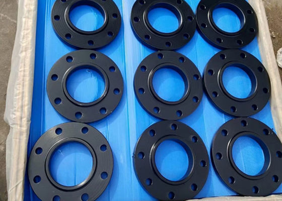 ANSI B 16.5 &amp; ASME B16.47 CARBON STEEL A 105 BLACK PAINT 1/2 &quot;-48&quot; SLIP ON RAISED FACE FLANGE