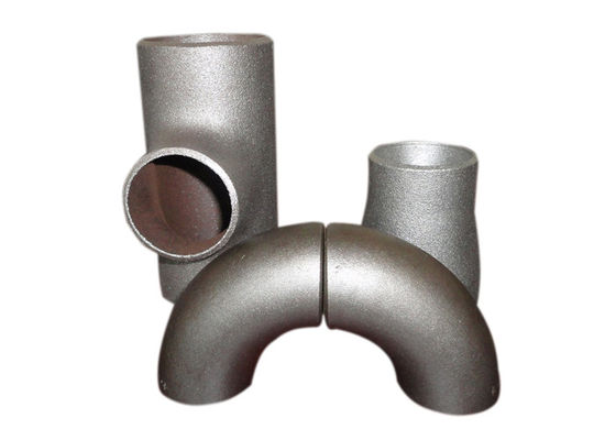 اتصالات EN10253 A234 WPB ASME B16.9 B16.28 Reuder Cap Elbow Tee