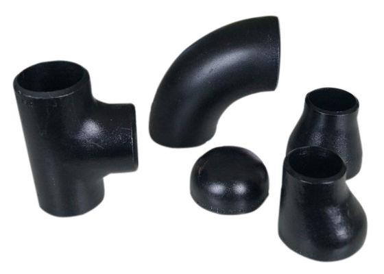 درپوش لوله فولادی جوش خورده از جنس استنلس استیل مشکی گالوانیزه ASTM A182 F304