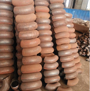 304L 316L ASTM A234 WPB لوله فولادی کربنی آرنج سیاه گالوانیزه SCH10 SCH20 STD SCH40 SCH80 XS SCH160