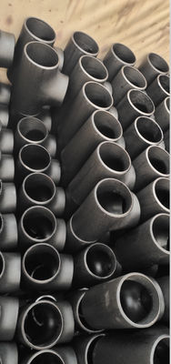 سه راهی کم مصرف گالوانیزه ANSI B16.9 ASTM A234WPB فولاد کربنی مساوی 3 &quot;5&quot; 10 &quot;