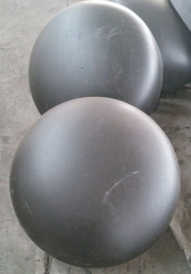 ISO9001 Carbon Steel A234 WPB Cap ANSI B16.28 0.5 اینچ تا 48 اینچ رنگ Blakc