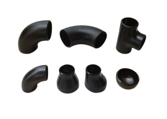 اتصالات لوله آرنج ASME B16.9 و B16.28 Tee Reuder Cap A234 WPB SCH40 STD A182 F304 316