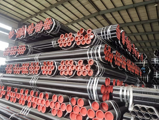 Dia 21mm تا 426mm لوله های فولادی کربن بدون درز Astm A106 درجه B Sch40 Sch80 Sch160
