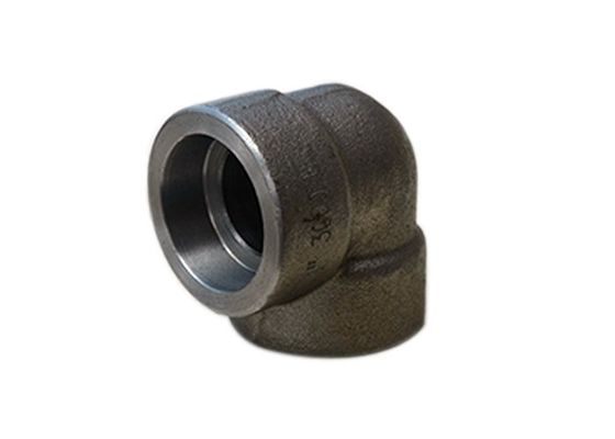 اتصالات فورج 90 درجه سوکت زانو Asme B16.11 3000# 6000# 9000#