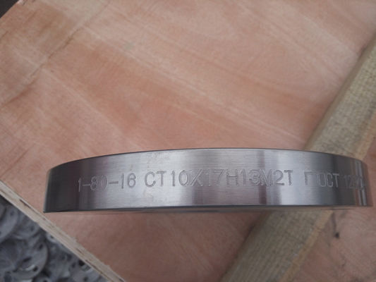 فلنج Carbon Steel CT20 GOST 33259 TYPE 01 16MN GOST 33258 TYPE 11 WN Plane Flange