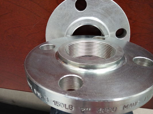 400 LBS 600 LB ANSI B16.5 B16.47 NPT Threaded Flange CS A105