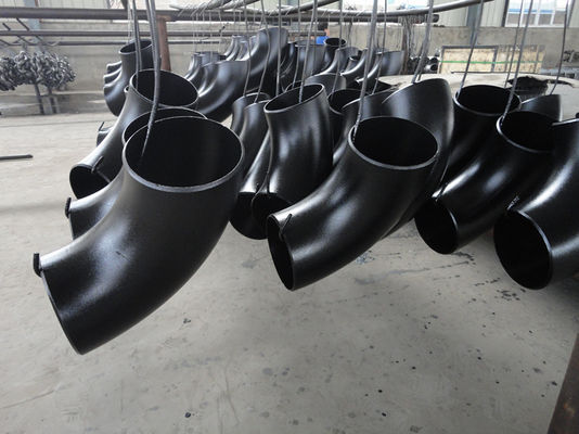 لوله اتصالات Asme B16 9 Elbow Tee Reducer Cap Sch40 Sch80 Black Anti Rust Oil