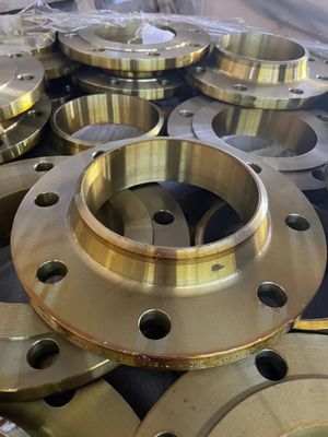 رشته ای فولادی کربنی فولادی ضد زنگ BS4504 PN10 فلنج WN SO DN10 تا DN1600
