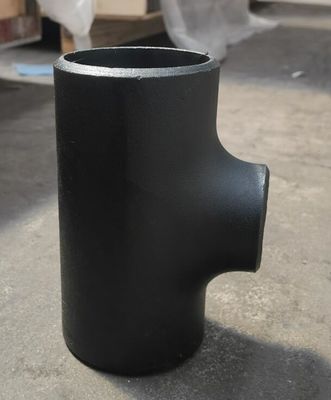 SCH20 SCH30 SCH120 ASME B16.9 ButtWeld Reducer Tee STD بدون درز لوله اتصالات سه راهی برابر