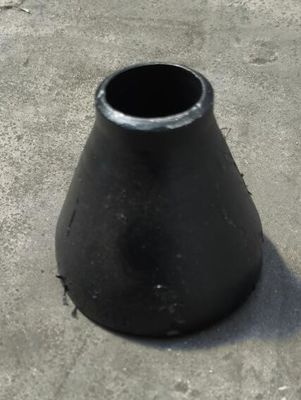 ISO PED ASME B16.9 CON ECC کاهش دهنده لوله های فولادی SCH40 A234 WPB رنگ سیاه