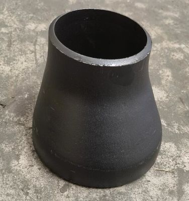 ISO PED ASME B16.9 CON ECC کاهش دهنده لوله های فولادی SCH40 A234 WPB رنگ سیاه