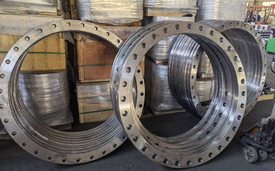 جعلی S235JRG2 P245GH P250GH FLANGE AWWA C207-07 کلاس B کلاس D