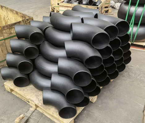 فولاد ضد زنگ زانویی 90 درجه ASTM B16.9 DIN JIS B2311 SR / LR