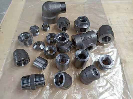 اتصالات لوله جوشکاری سوکت 3000lbs 6000lbs Threaded Froged اتصالات ASME B16.11
