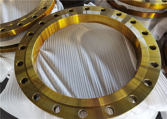 رشته ای فولادی کربنی فولادی ضد زنگ BS4504 PN10 فلنج WN SO DN10 تا DN1600