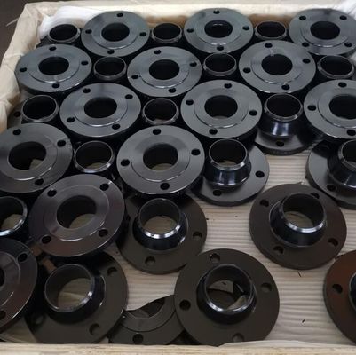 فلنج جعلی ANSI B16.5 ASME B16.47 ASTM A105 150 LBS 300 LBS نقاشی سیاه