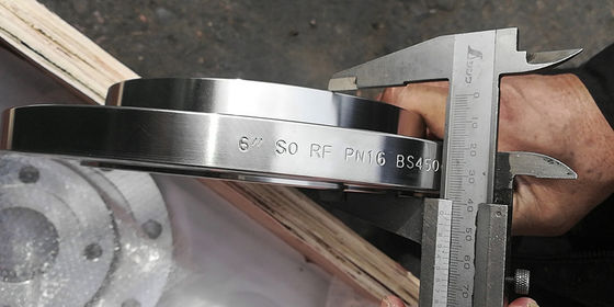 Metal DN10 - DN2000 Flange Bs 4504 PN6 - PN40 1/2&quot;-80&quot; فولاد کربنی و فولاد ضد زنگ