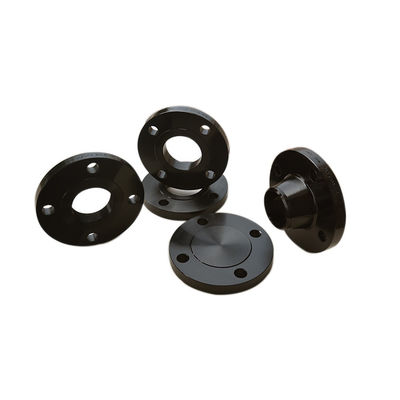 Sa / A105n Ansi B16.5 Slip On Pipe Flanges رنگ مشکی
