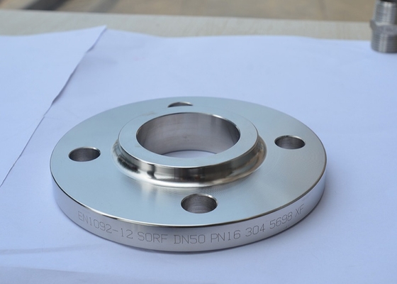فلنج صفحه فولادی کربنی Sorf P245gh سایز 1/2&quot;-80&quot; Pn10 Pn16 Pn25 Pn63 Pn100
