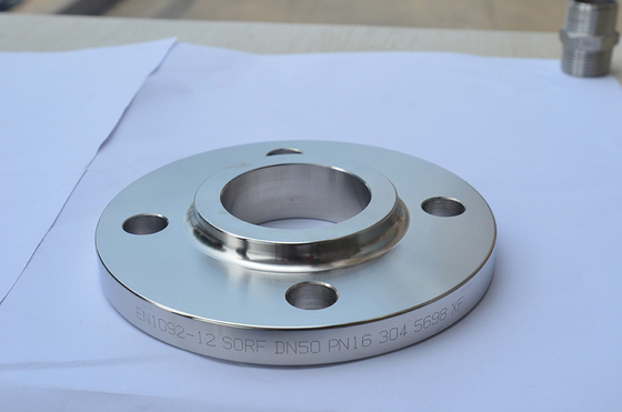 2 300LBS کربن فولاد سوکت فلنج جوش Asme Ansi B16.5 Asme Ansi B16.47