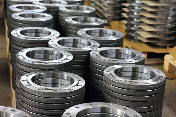 فلنج فولادی ضد زنگ 304 جوشی Gost 33259-2015 Pn6 Plain